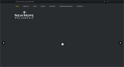 Desktop Screenshot of newhope-fellowship.org